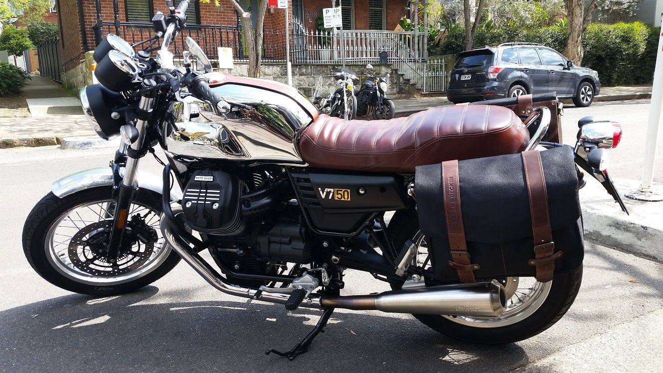 Moto Guzzi V7 III Customer Ride :- Featuring Hepco and Becker Legacy Bags