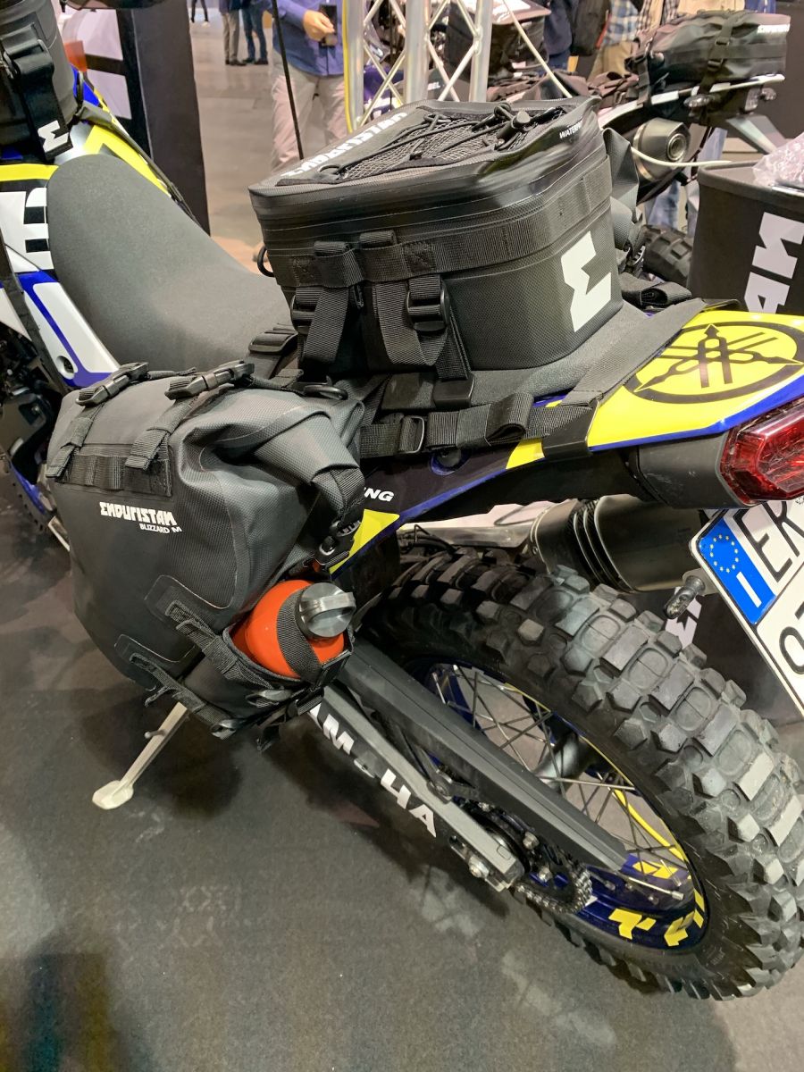 Yamaha Tenere 700 2019 Soft Luggage from Enduristan EICMA 2019