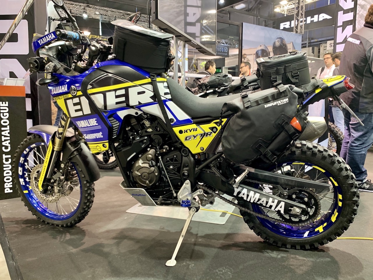 Yamaha Tenere 700 2019 Soft Luggage from Enduristan EICMA 2019