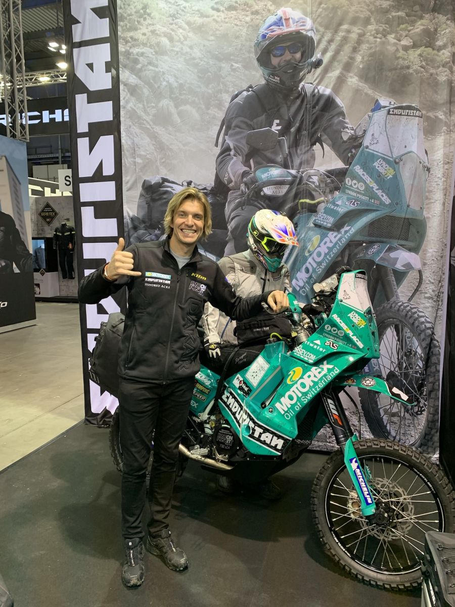 Lyndon Poskitt Race Bikes Enduristan EICMA 2019